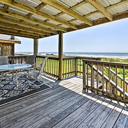 Galveston Beach House With Private Deck And Gulf Views מראה חיצוני תמונה