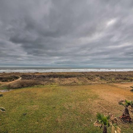 Galveston Beach House With Private Deck And Gulf Views מראה חיצוני תמונה