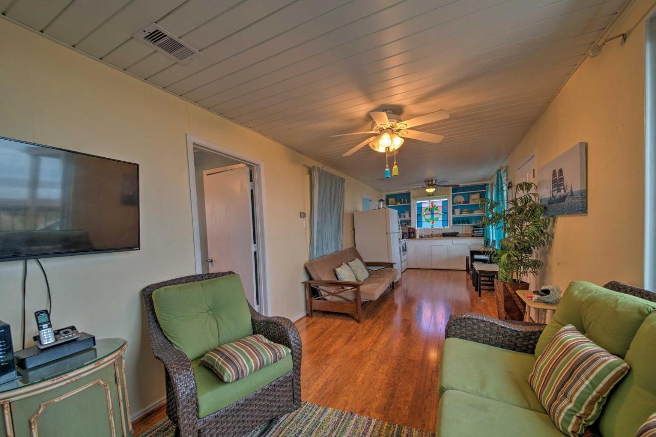 Galveston Beach House With Private Deck And Gulf Views מראה חיצוני תמונה