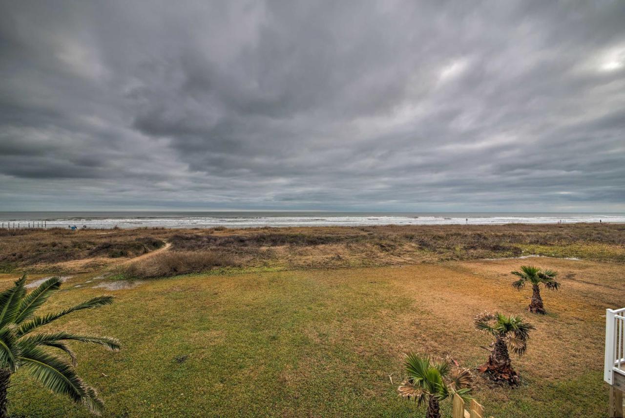 Galveston Beach House With Private Deck And Gulf Views מראה חיצוני תמונה