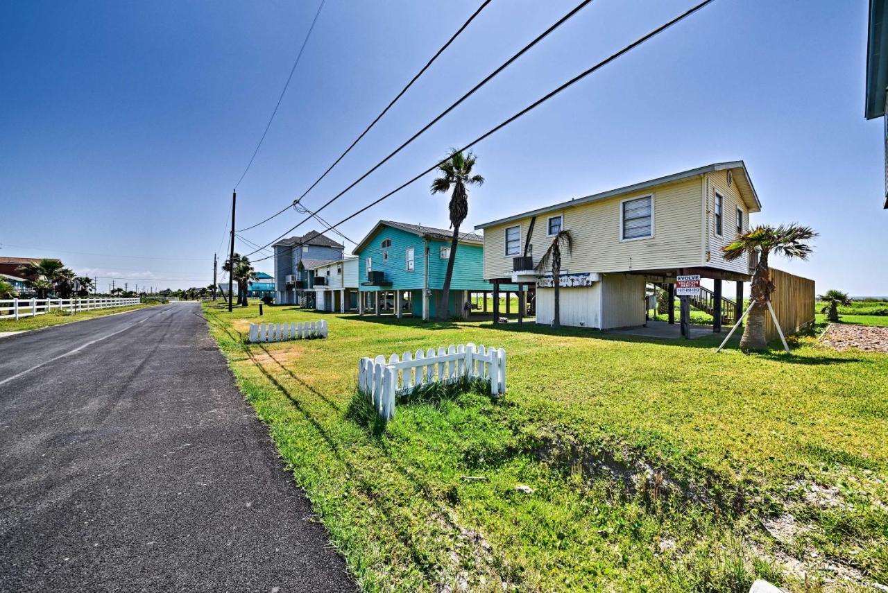 Galveston Beach House With Private Deck And Gulf Views מראה חיצוני תמונה