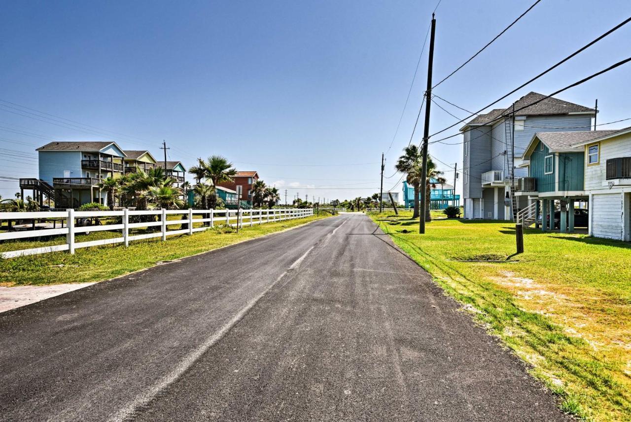 Galveston Beach House With Private Deck And Gulf Views מראה חיצוני תמונה